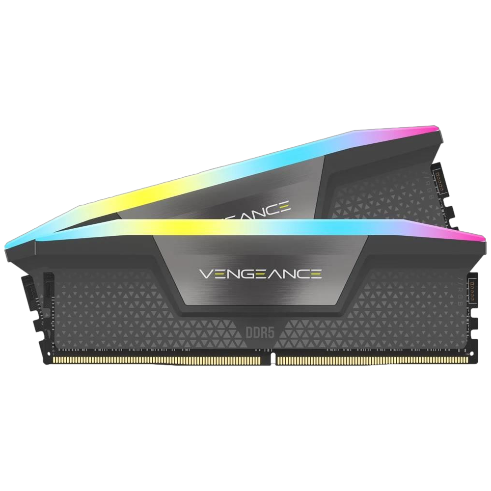 CORSAIR 32GB (2x16GB) Vengeance RGB 6000MHz CL36 DDR5 EXPO/XMP Dual Kit Ram