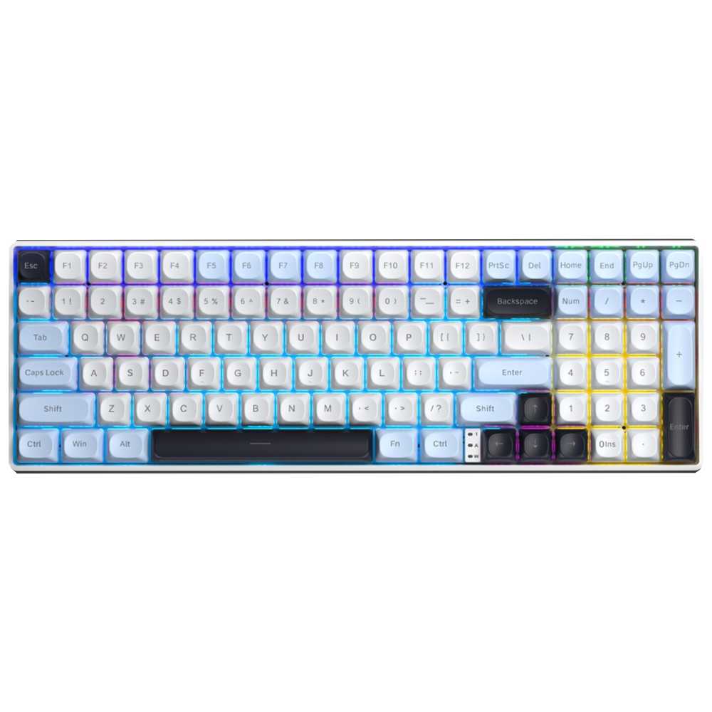 Aula S100 Pro Brown Switch Hot Swap RGB Buz Mavisi Kablosuz Gaming Klavye
