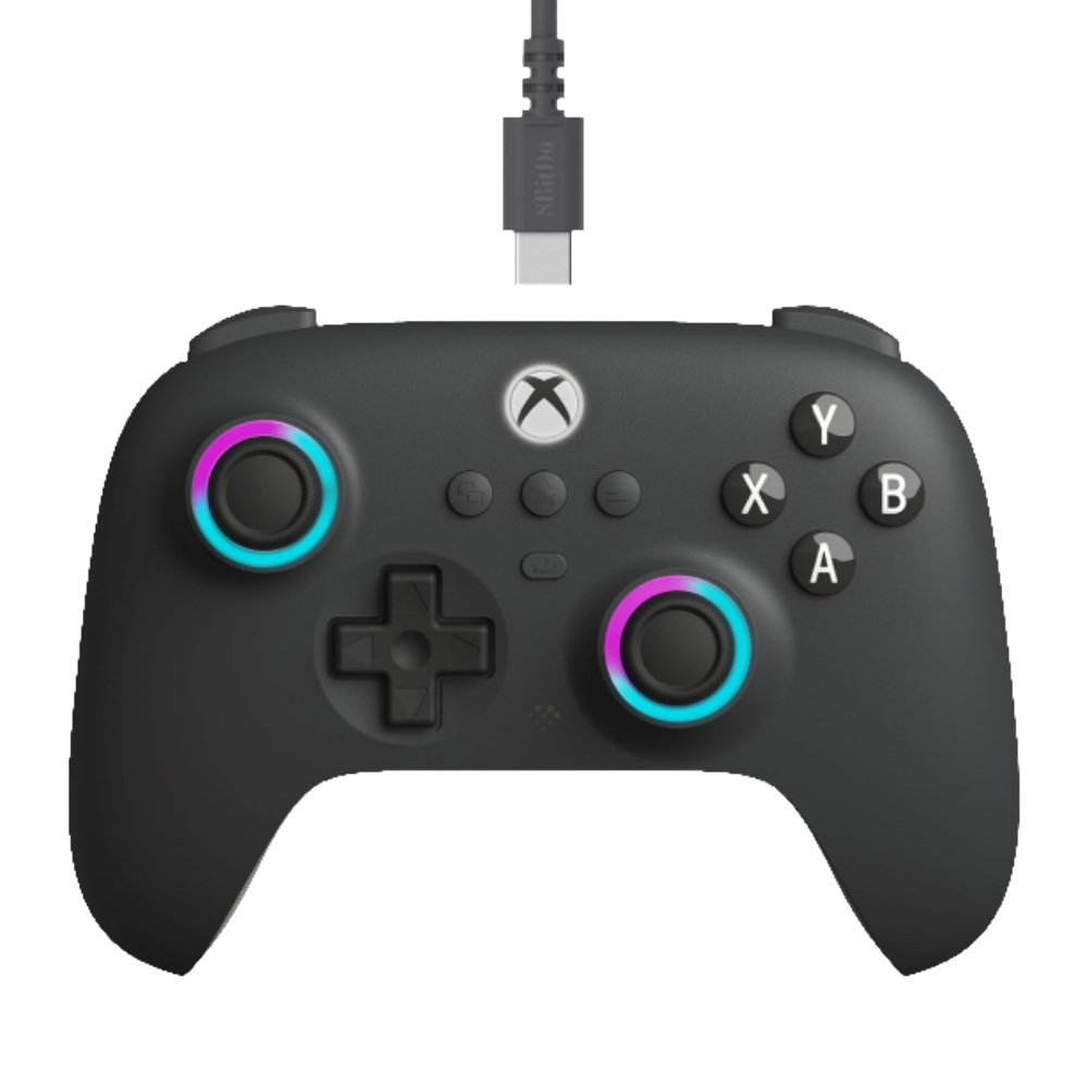 8BitDo Ultimate C Hall Efect XBOX Kablolu Koyu Gri Gamepad