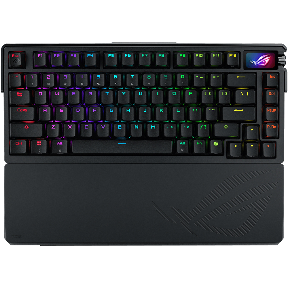 ASUS ROG Azoth Extreme ROG NX Snow Switch İngilizce RGB Mekanik Kablosuz Siyah Gaming Klavye