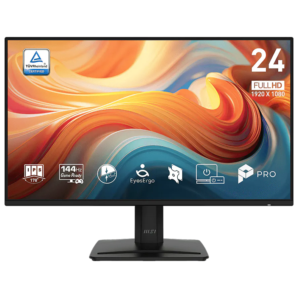MSI PRO MP243 E14 24" 144Hz 4ms HDMI DP AdaptiveSync HDR Ready FHD IPS Monitör