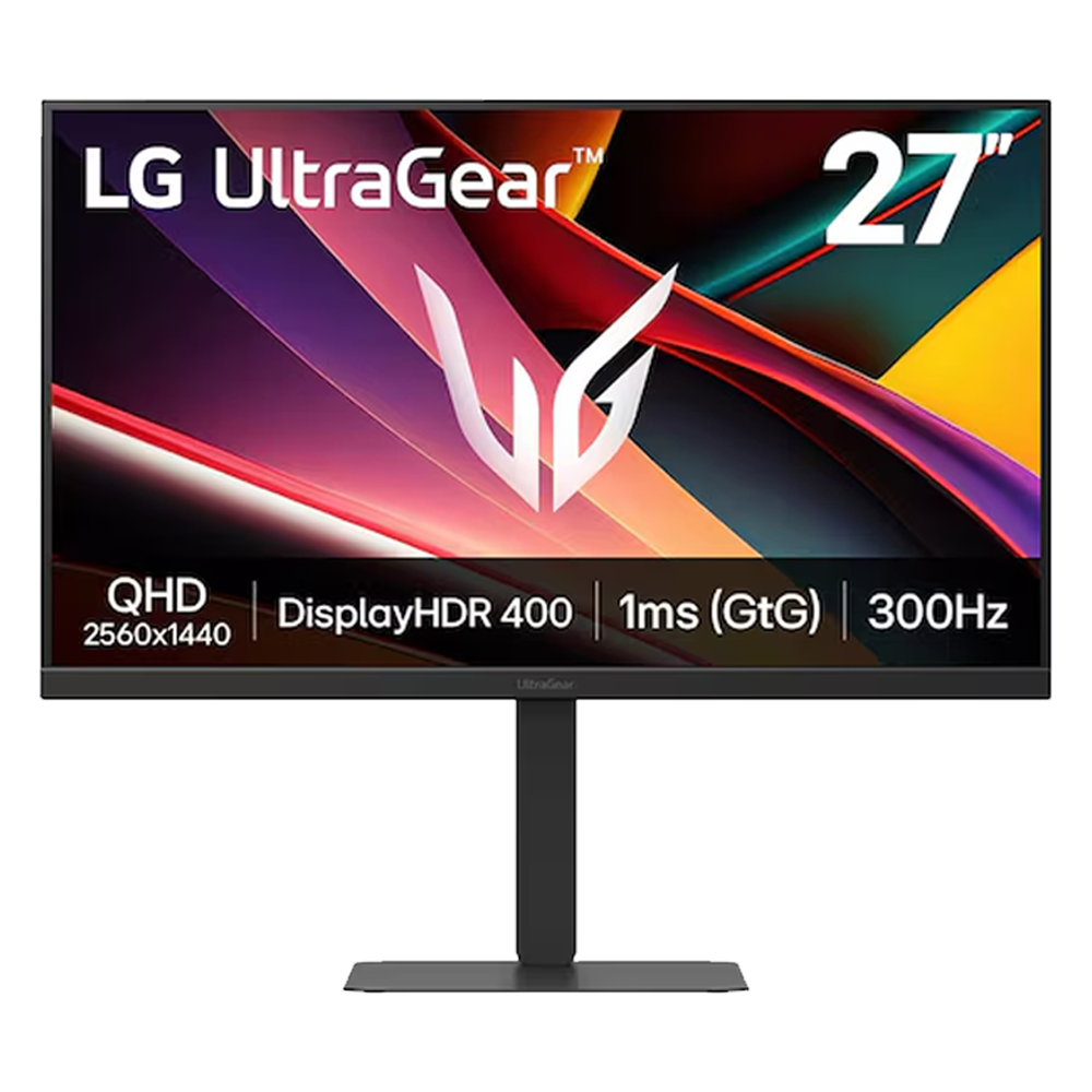 LG UltraGear 27G640A-B 27" 300Hz 1ms HDMI DP AdaptiveSync HDR400 Pivot QHD IPS Gaming Monitör