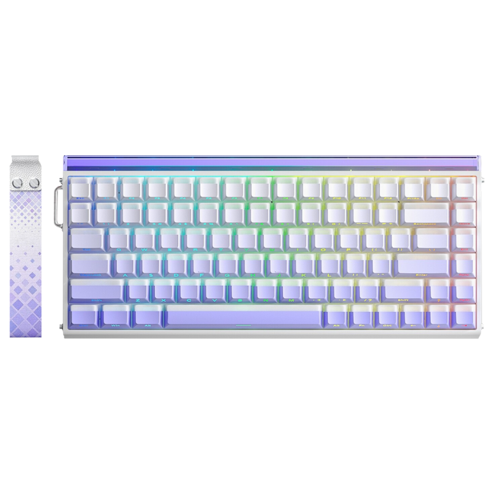 Aula Hero 84 HE Dragon King Switch Hot Swap TKL RGB Neon Mor Kablolu Gaming Klavye