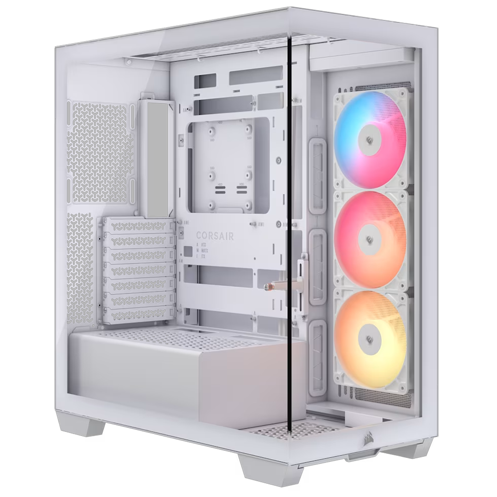 CORSAIR 3500X RS-R ARGB Tempered Glass USB 3.2 Beyaz E-ATX Mid Tower Kasa