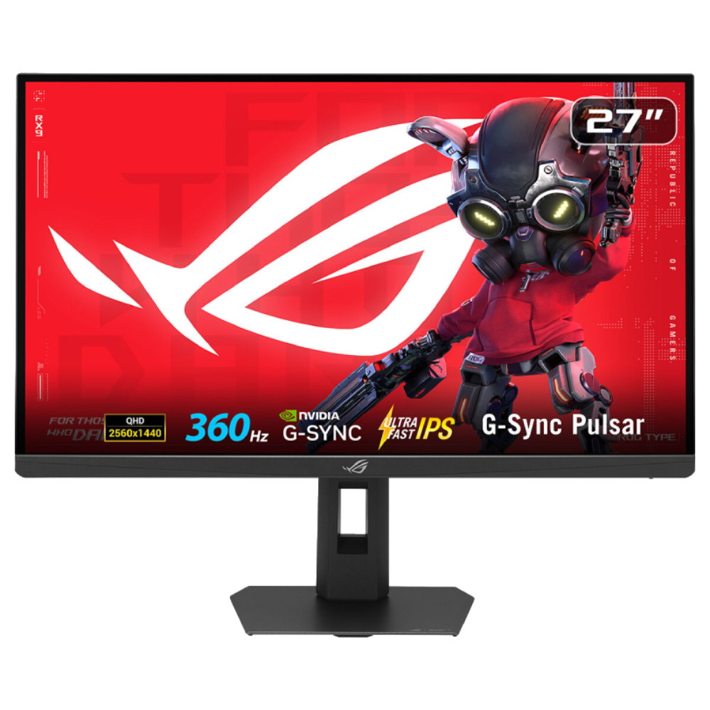 ASUS ROG Strix Pulsar XG27AQNGV 27" 360Hz 1ms HDMI DP USB G-Sync HDR10 Pivot QHD Ultrafast IPS Gaming Monitör