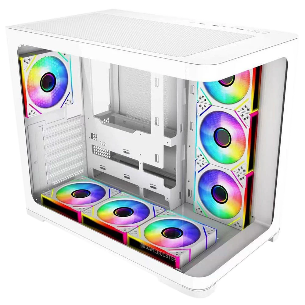 GameBooster GB-G2852W 750W 80+ Bronze SeaView ARGB Type-C 3.1 ATX Mid Tower Beyaz Kasa