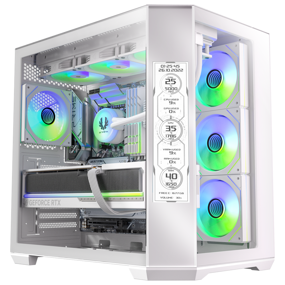 PHOENIX-5070 WHITE / AMD Ryzen 7 9700X / ASUS GeForce RTX 5070