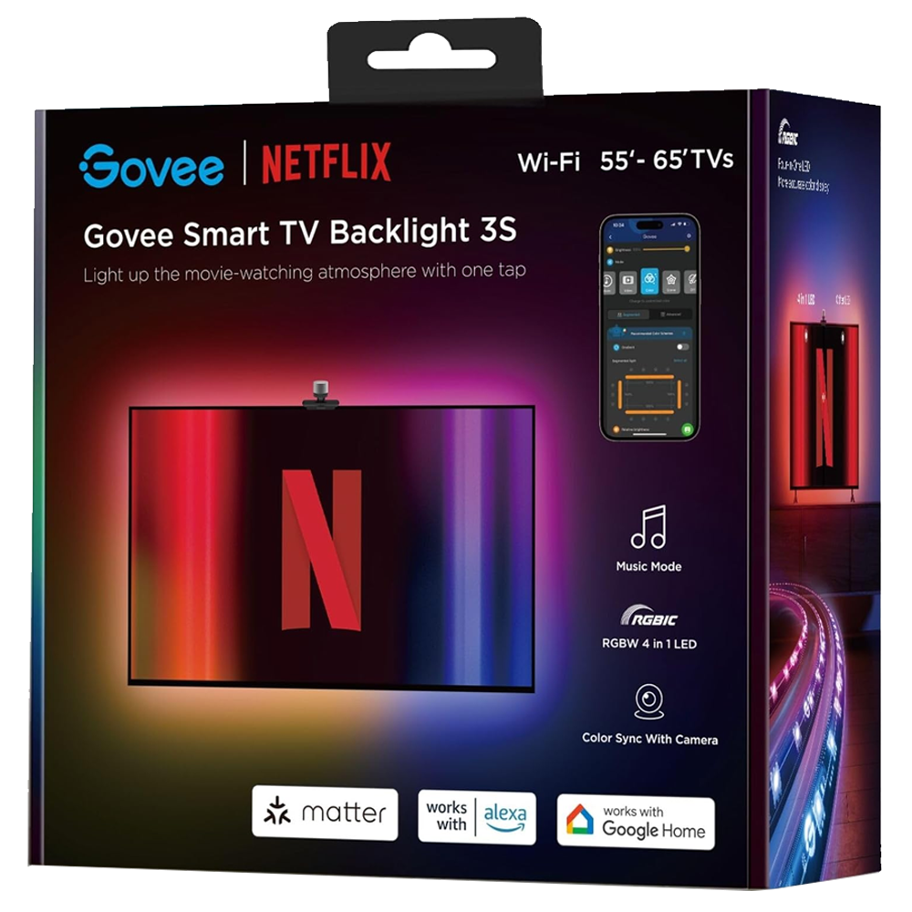 Govee 3S TV Arkası 55-65" Netflix Led