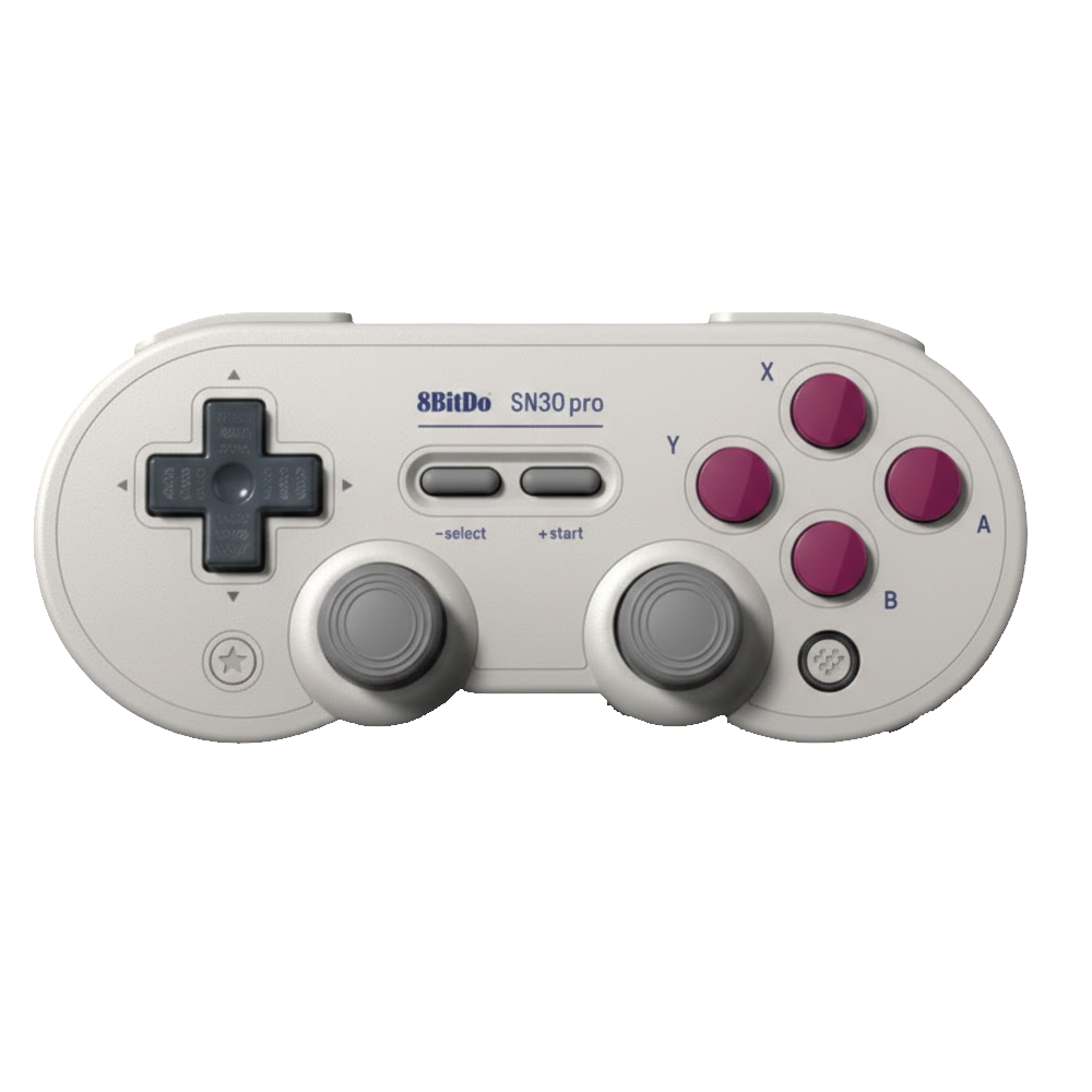 8BitDo Sn30 Pro (Switch/Switch 2, PC, macOS, Android, Steam Deck için) Hall Efect Kablosuz G Classic Gamepad