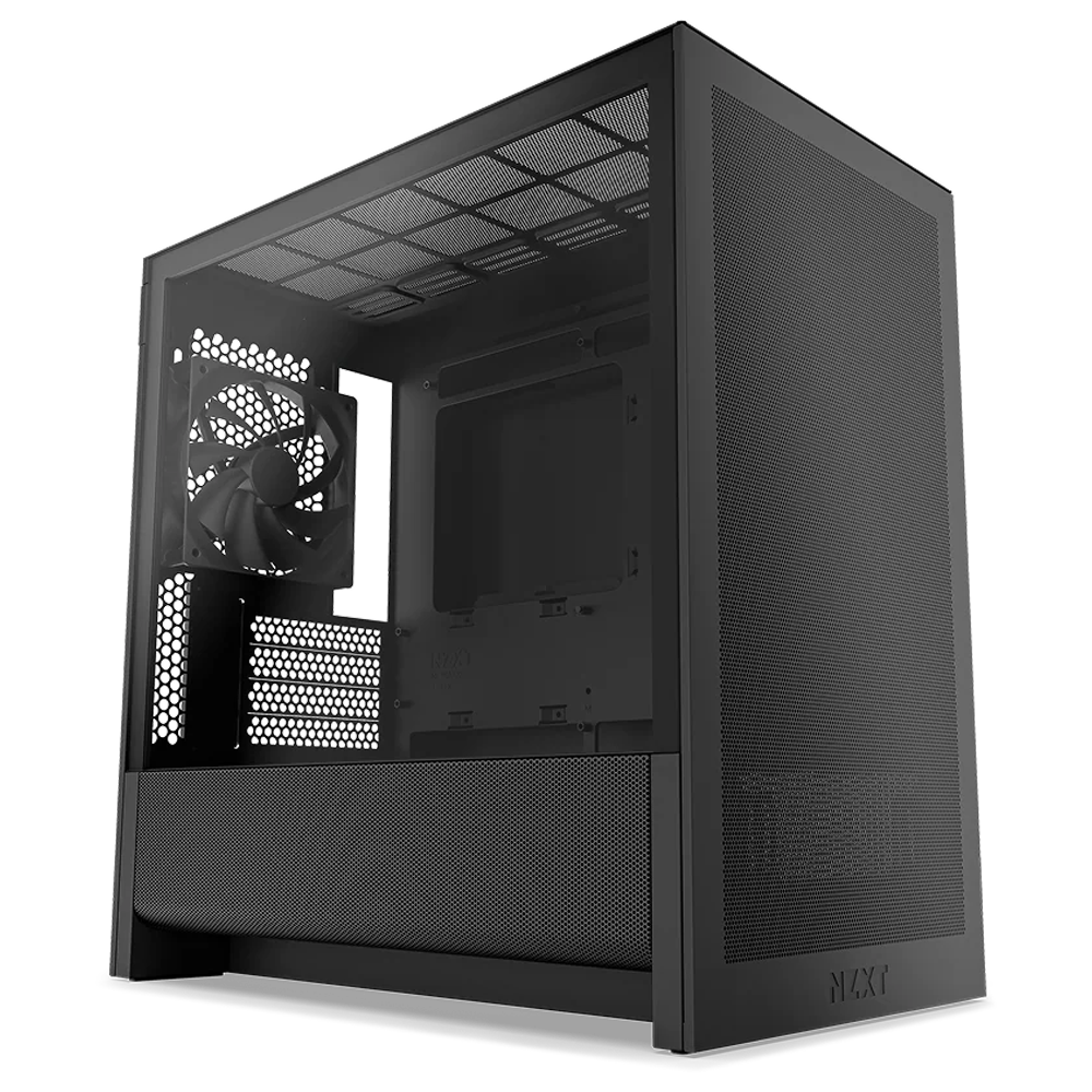 NZXT H3 Flow Edition 750W 80+ Bronze USB 3.2 USB-C Siyah mATX Kasa