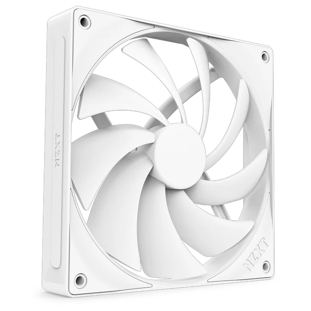 NZXT F140Q Quiet Airflow PWM 140mm Beyaz Tekli Kasa Fanı