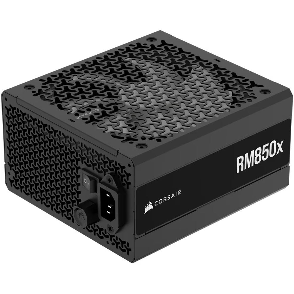 CORSAIR RM850x 850W 80+ Gold 140mm ATX 3.1 Full Modüler Fanlı Siyah PSU görsel 1