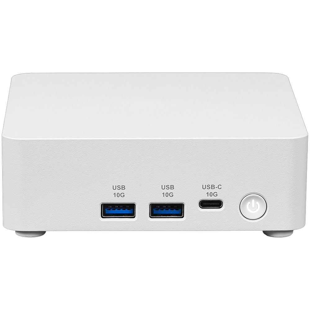 MSI CUBI NUC AI 1UMG-062EU Ultra 5 125H 16GB DDR5 512GB SSD W11PRO Beyaz Mini PC