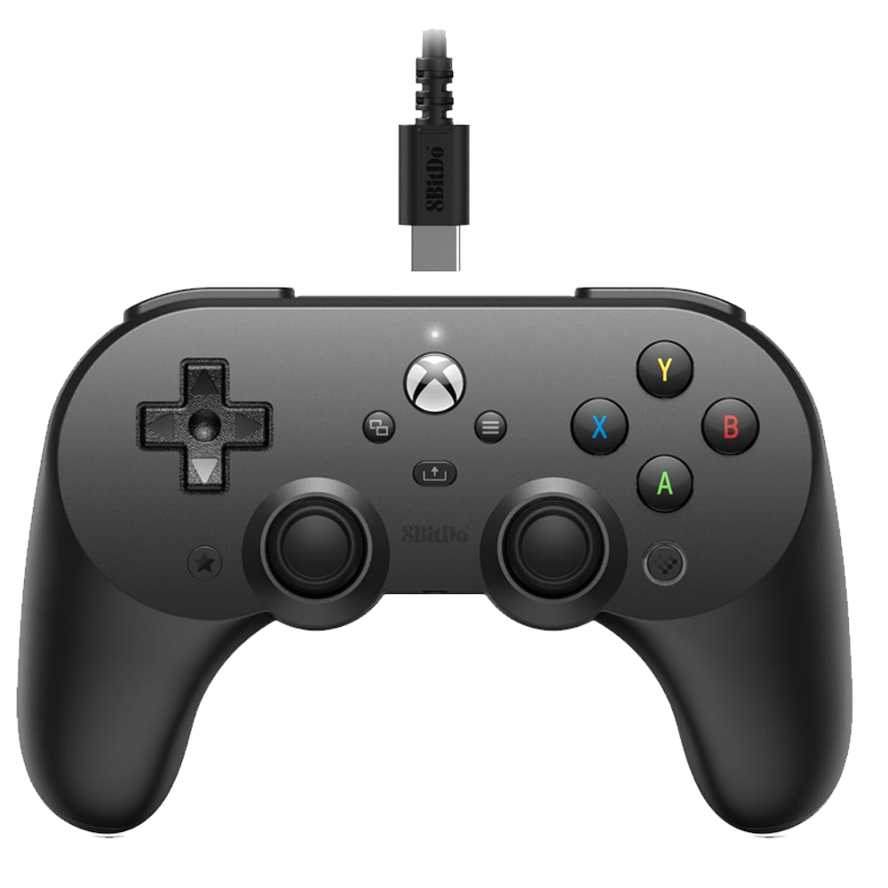 8BitDo Pro 2 Hall Effect Siyah Kablolu Xbox Gamepad