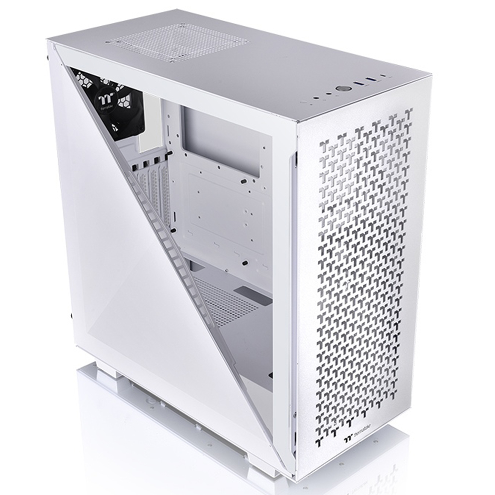 Thermaltake Divider 300 TG Air Snow Tempered Glass USB 3.2 ATX Mid Tower Kasa