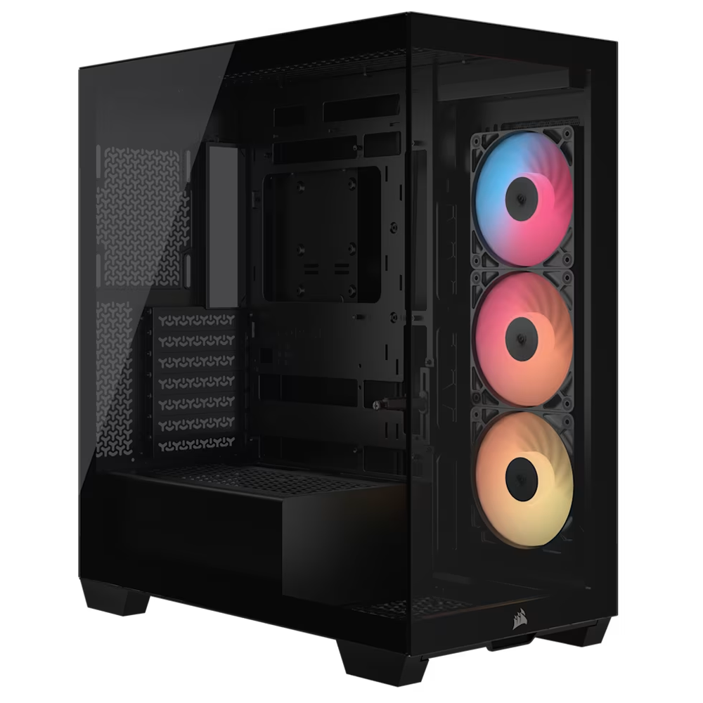 CORSAIR 3500X RS-R ARGB Tempered Glass USB 3.2 Siyah E-ATX Mid Tower Kasa