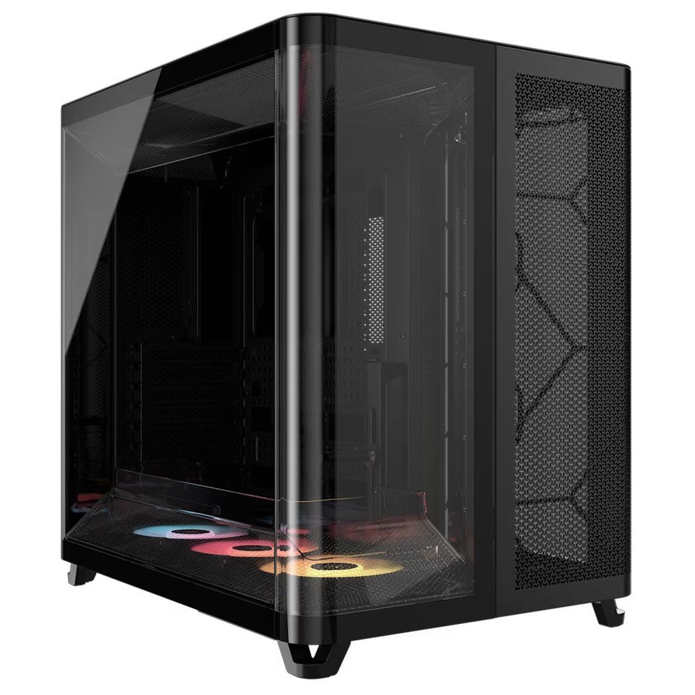 CORSAIR AIR 5400 RS-R ARGB Tempered Glass USB 3.2 Siyah E-ATX Mid Tower Kasa