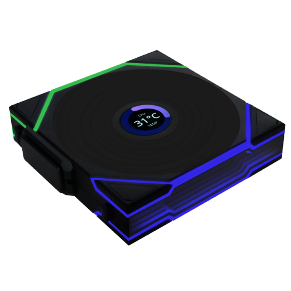 LIAN LI UNI FAN TL Reverse Wireless ARGB Siyah 120mm Kasa Fanı