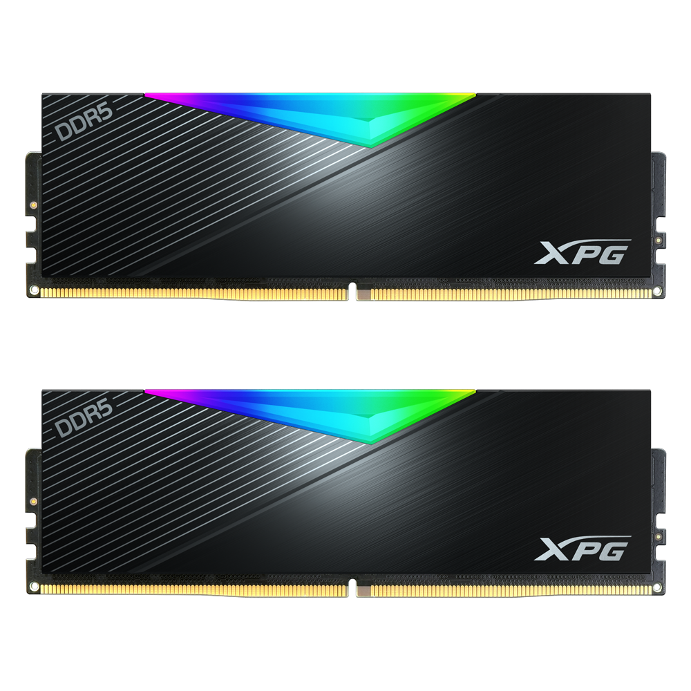 XPG Lancer 32GB (2x16GB) RGB 6800MHz CL34 INTEL XMP/ AMD EXPO DDR5 Siyah Dual Kit Ram görsel 1