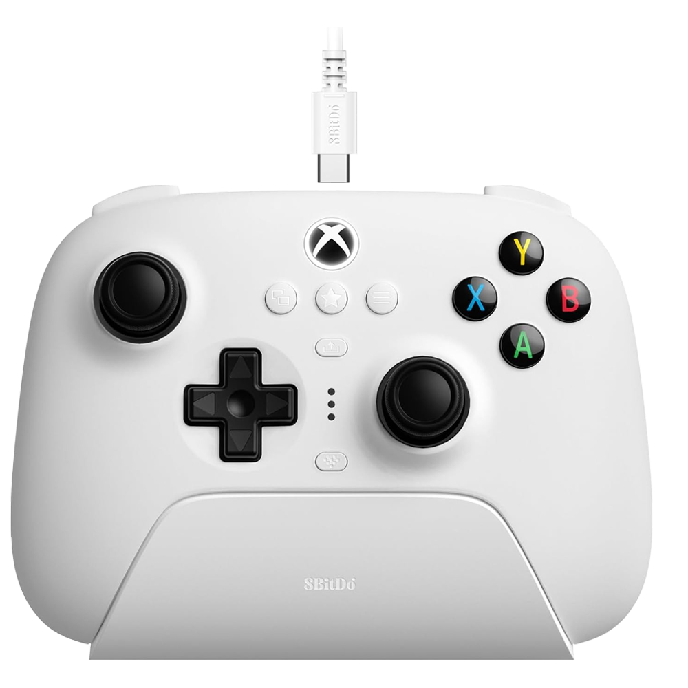 8BitDo Ultimate Xbox Hall Effect Kablosuz Beyaz Gamepad