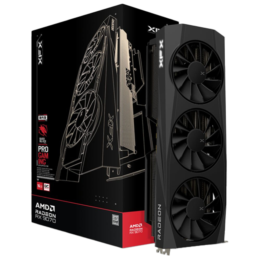 XFX QuickSilver Radeon RX 9070 OC Gaming 16GB GDDR6 256 Bit Ekran Kartı