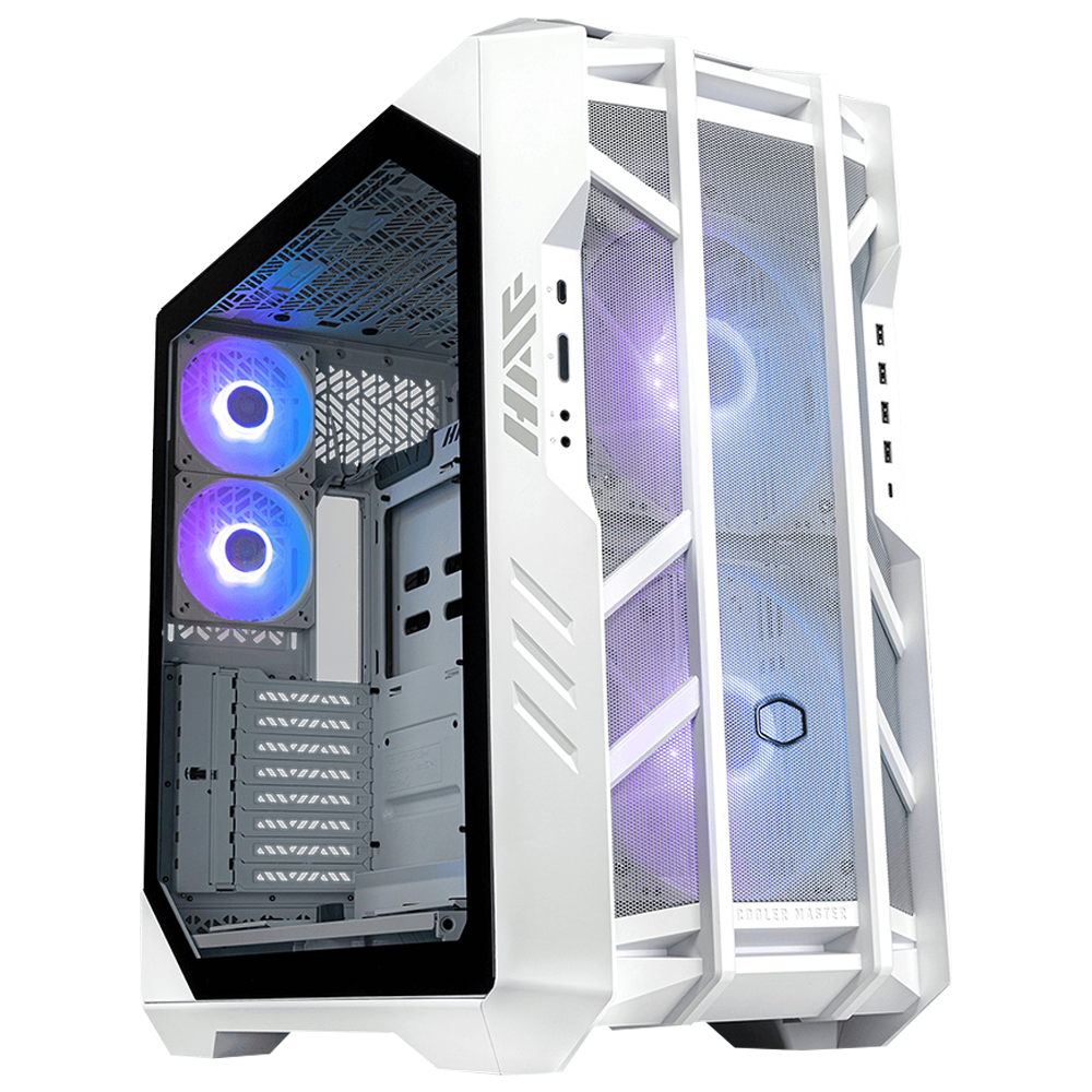 Cooler Master HAF 700 ARGB Tempered Glass USB 3.2 Beyaz Full Tower Kasa