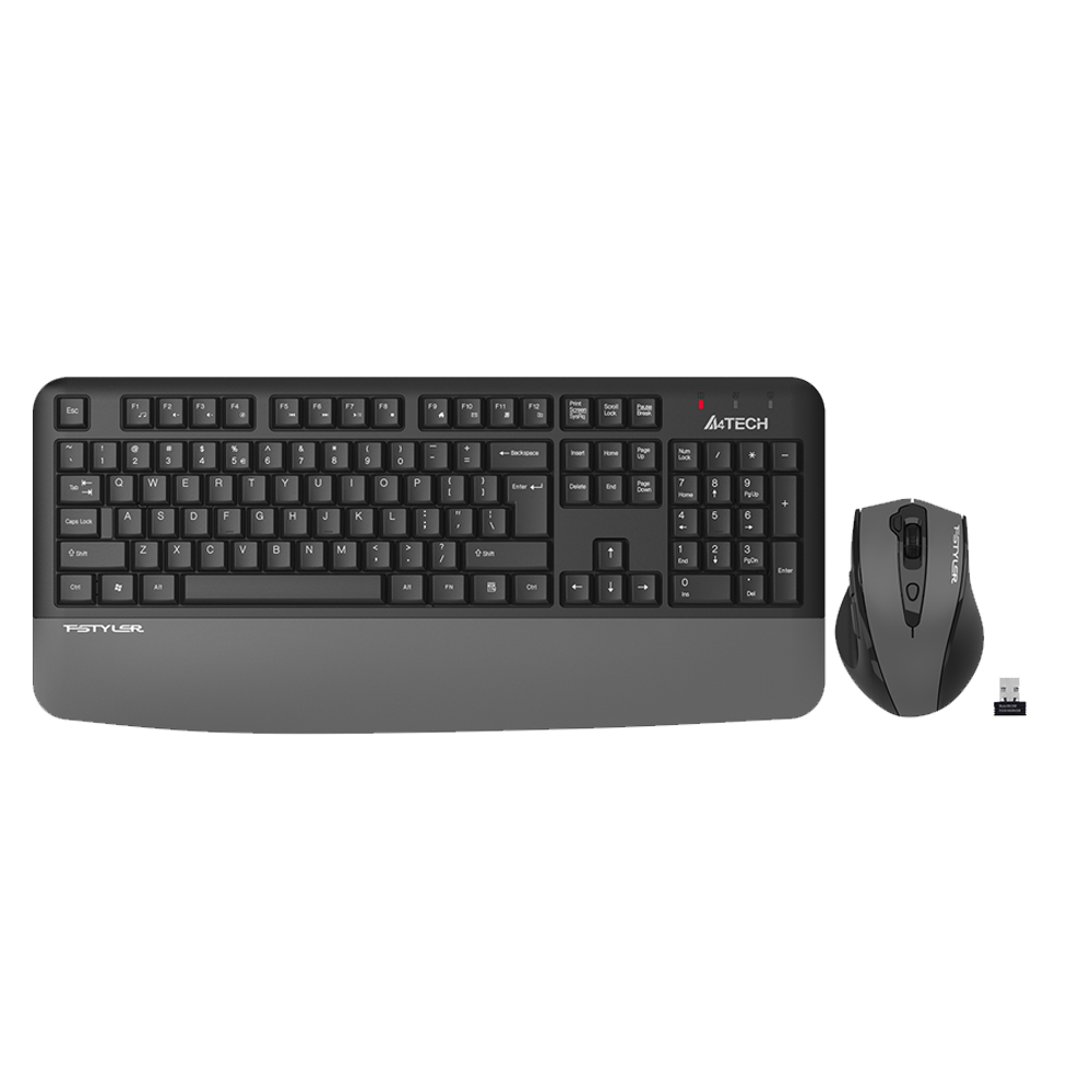 A4 Tech FG2500S PLUS BLACK Siyah Kablosuz  Klavye Mouse Set