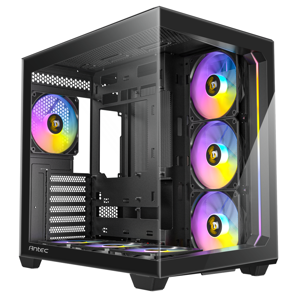 ANTEC C5 Tempered Glass ARGB Siyah ATX Mİd Tower Bilgisayar Kasası görsel 1