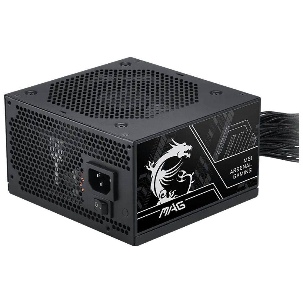 MSI MAG A750BN PCIE5 III 750W 80+ Bronze GEN 5.1 ATX 3.1 120mm Fanlı PSU