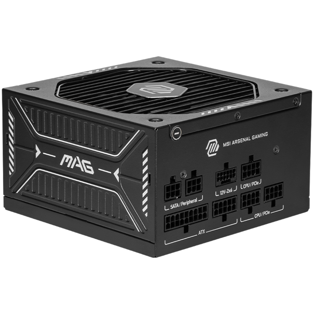 MSI MAG A750GLS 750W 80+ Gold GEN 5.1 3.1 Full Modüler 135mm Fanlı PSU