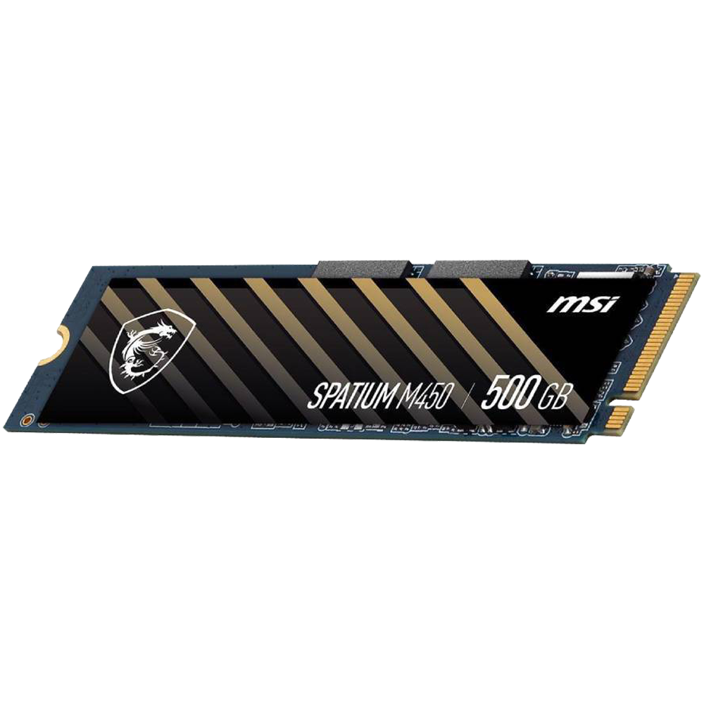 MSI 500GB SPATIUM M450 Gen4 M.2 2280 Kutusuz SSD 3600MB Okuma / 2300MB Yazma