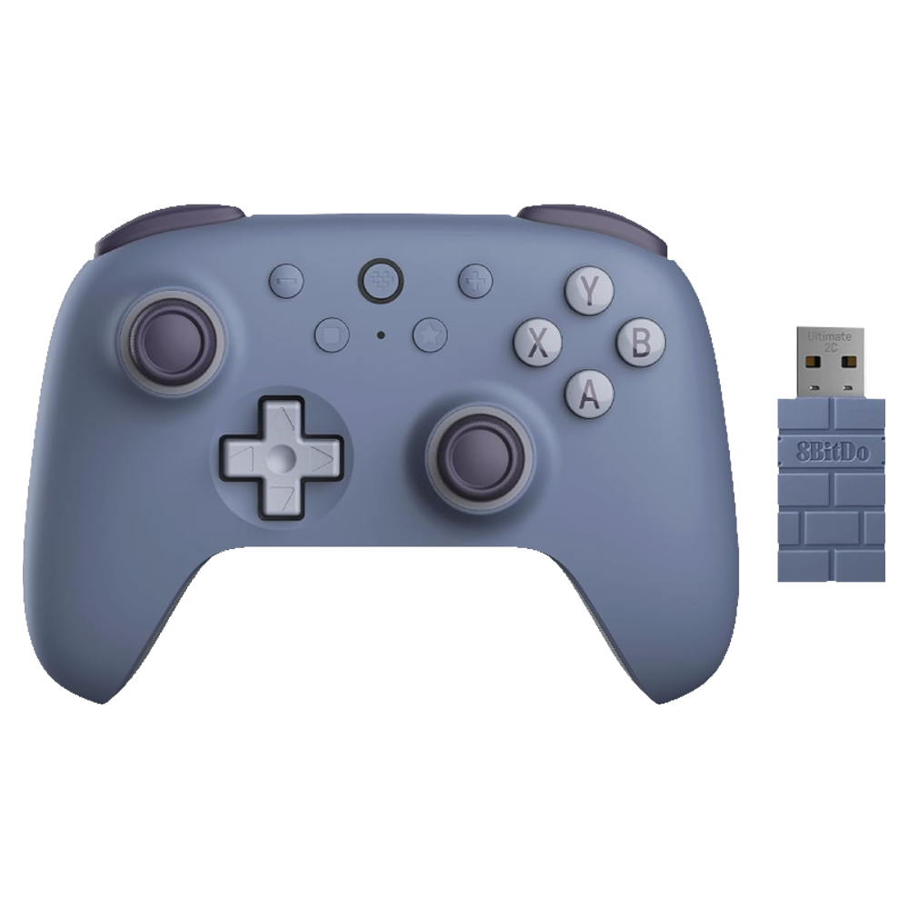 8BitDo Ultimate 2C Hall Efect Kablosuz Koyu Mavi Gamepad