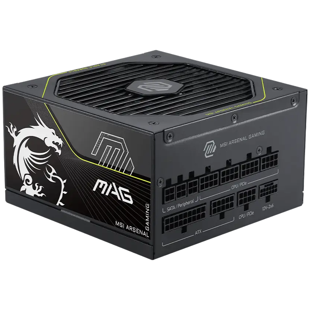 MSI MAG A1200PLS PCIE5 1200W 80+ Platinum ATX 3.1 GEN 5.1 Full Modüler PSU