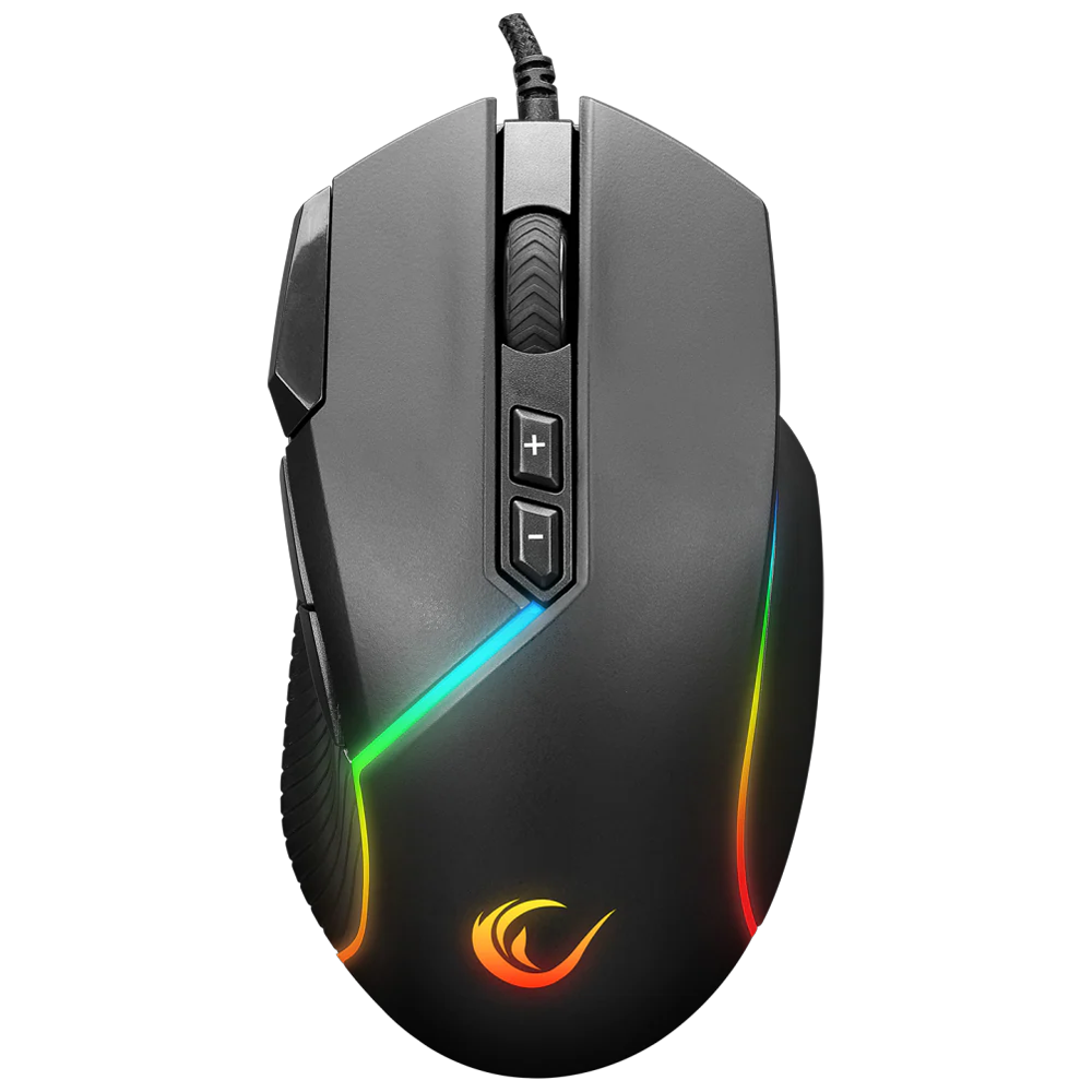 Rampage SMX-G39 COMFORT 12800DPI RGB Kablolu Siyah Gaming Mouse