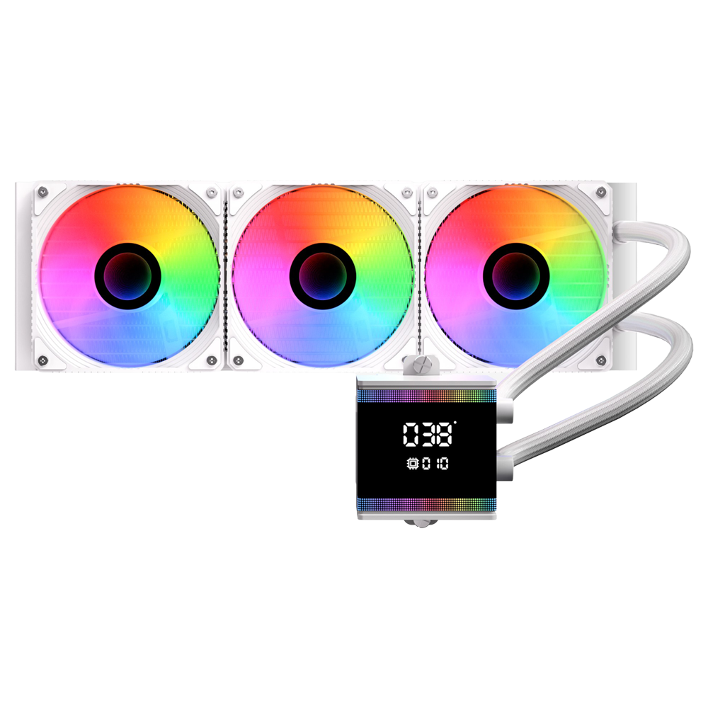 Bitfenix S7 Digital Beyaz ARGB 360mm İşlemci Sıvı Soğutucu