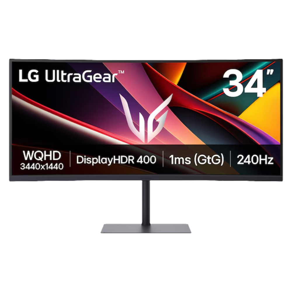 LG UltraGear G6 34G630A-B 34" 240Hz 1ms HDMI DP USB-C FreeSync Premium HDR400 WQHD VA Curved 1500R Gaming Monitör