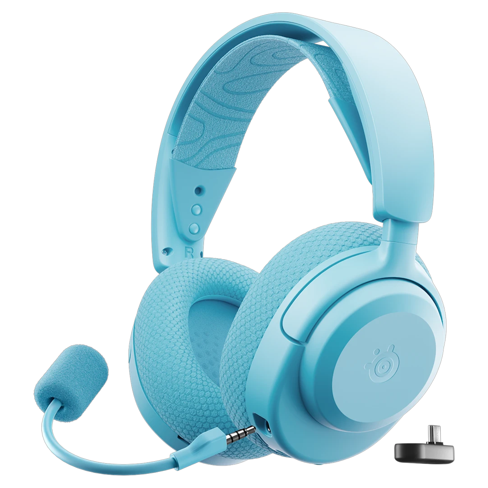 SteelSeries Arctis Nova 3P Wireless Multi Platform PC, PS, Mobil Uyumlu Kablosuz Aqua Gaming Kulaklık