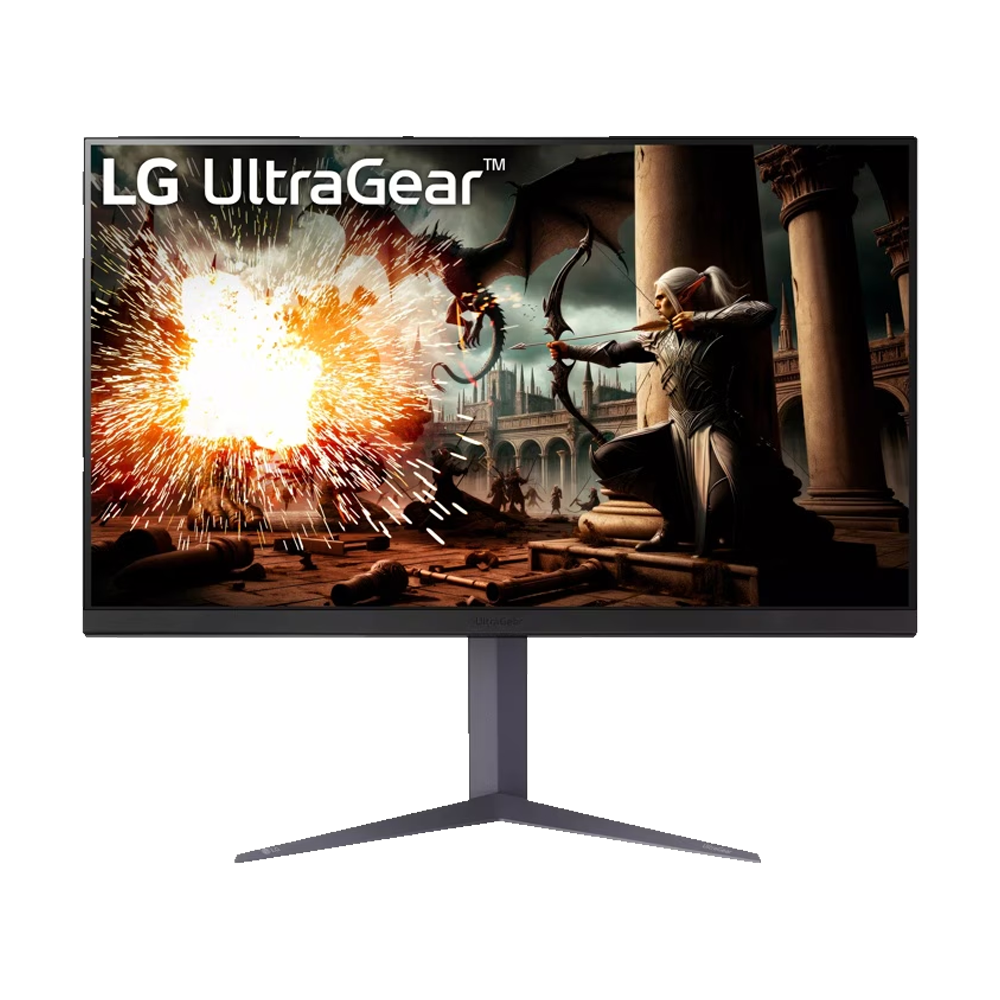 LG UltraGear 32GS75Q-B 32'' 180Hz 1ms HDMI DP FreeSync G-Sync Pivot HDR400 QHD IPS Gaming Monitör
