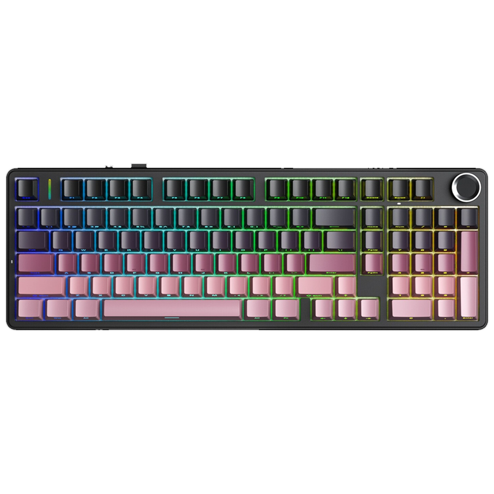 Aula F99 Pro Reaper Switch Hot Swap RGB Grandya Pembe Kablosuz Gaming Klavye