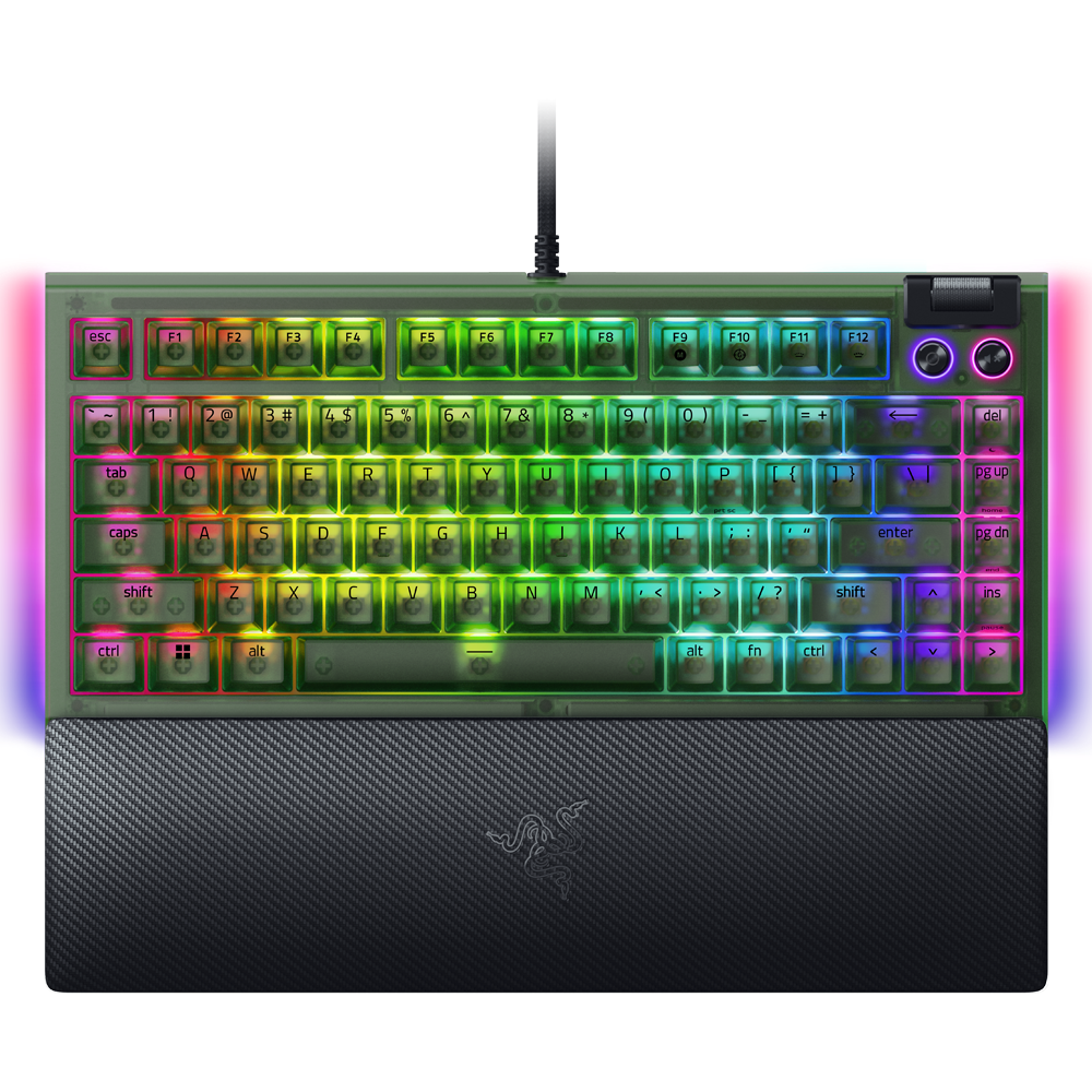 Razer BlackWidow V4 Tactile Switch RGB Phantom Yeşil Kablolu Gaming Klavye
