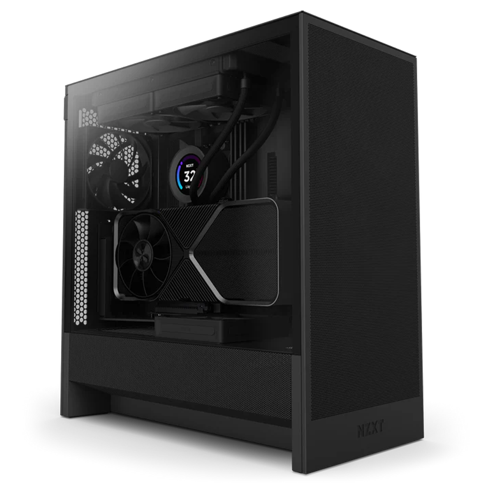 NZXT H5 Flow Edition 750W 80+ Bronze ATX USB 3.2 USB-C Siyah E-ATX Mid Tower Kasa