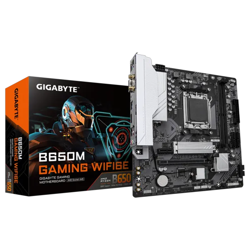 GIGABYTE B650 GAMING WIFI6E 6400(OC) DDR5 Soket AM5 M.2 HDMI mATX Anakart