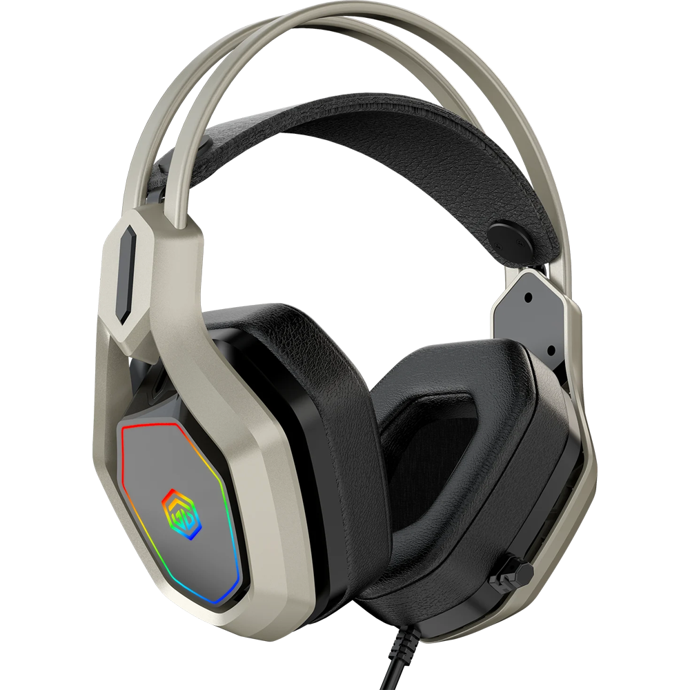 GameBooster GB-H14 SYNER Virtual  7.1 Surround Rainbow Gri Kablolu Gaming Kulaklık