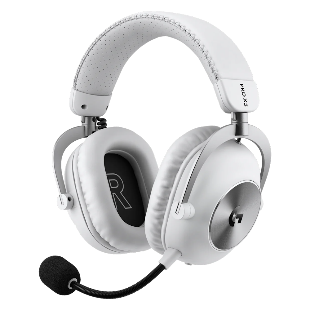 Logitech G PRO X3 LIGHTSPEED Beyaz Kablosuz Gaming Kulaklık