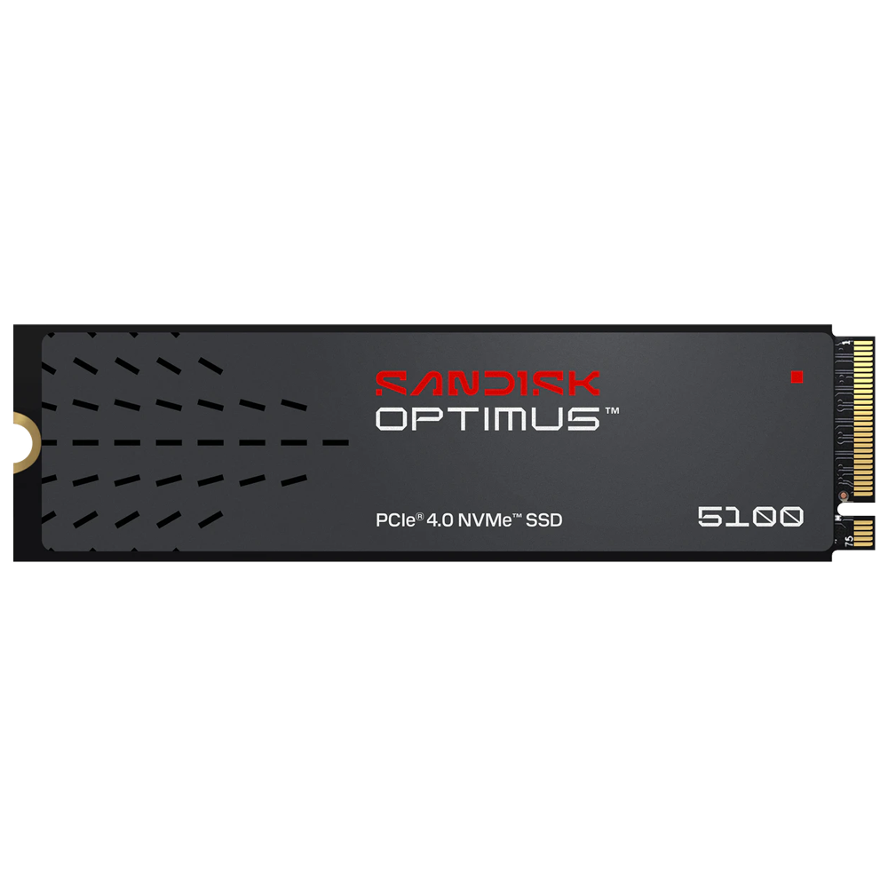 SanDisk 500GB Optimus 5100 Gen4 NVMe M.2 2280 SSD 6000MB Okuma / 5600MB Yazma