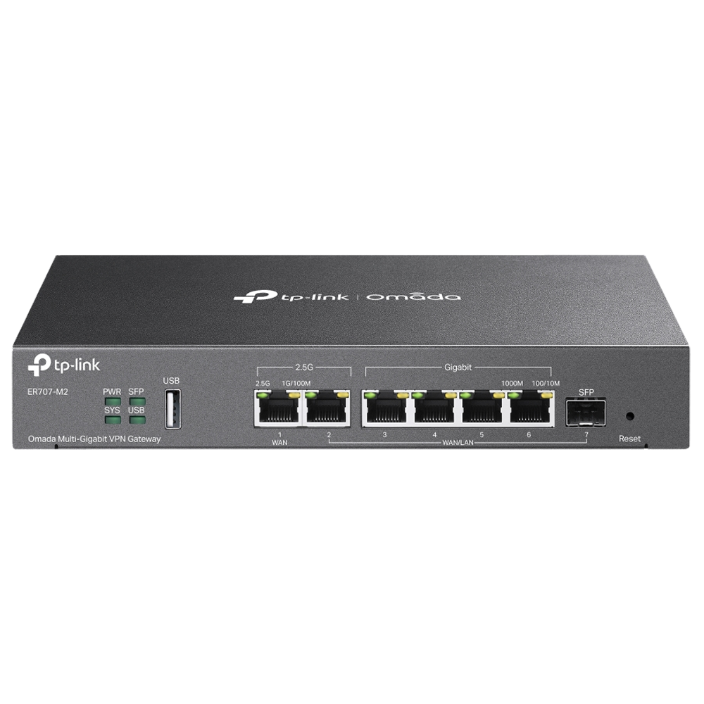TP-LINK ER707-M2 Omada Multi-Gigabit VPN Gateway Router