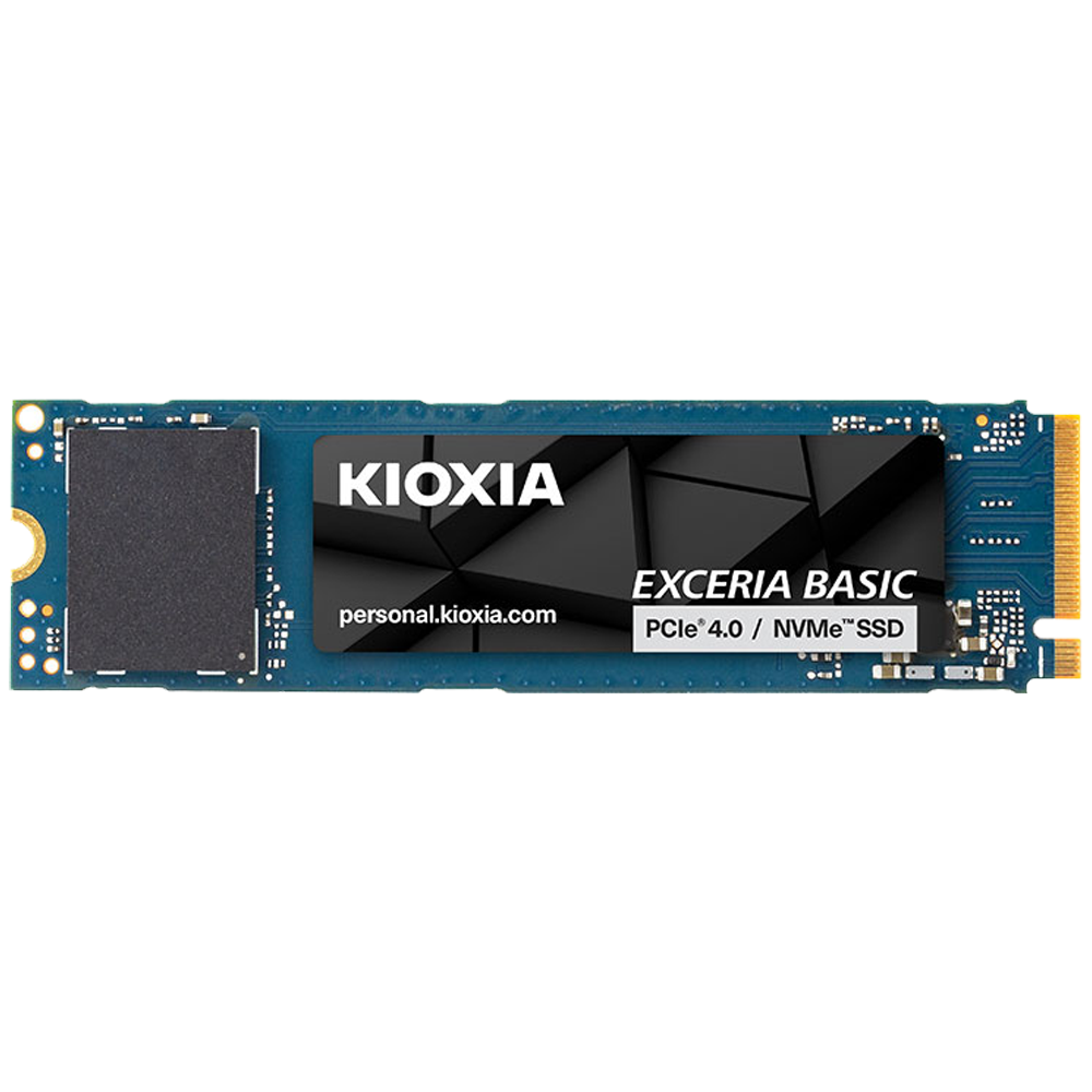 KIOXIA EXCERIA BASIC 1TB NVMe Gen4 M.2 SSD (7200MB Okuma / 6600MB Yazma)