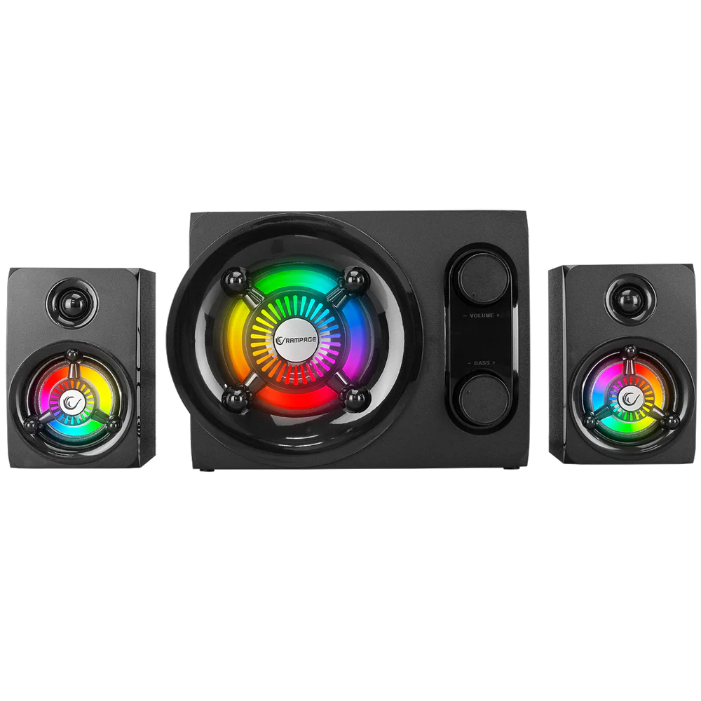 Rampage RMS-G8 Anteres 2+1 25W Bluetooth RGB Gaming Speaker