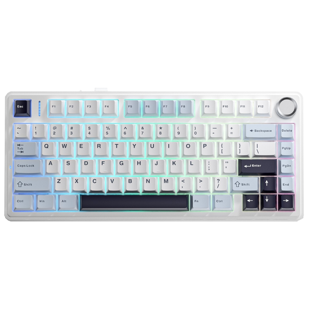 Aula F75 Reaper Switch Hot Swap TKL RGB Lacivert Kablosuz Gaming Klavye