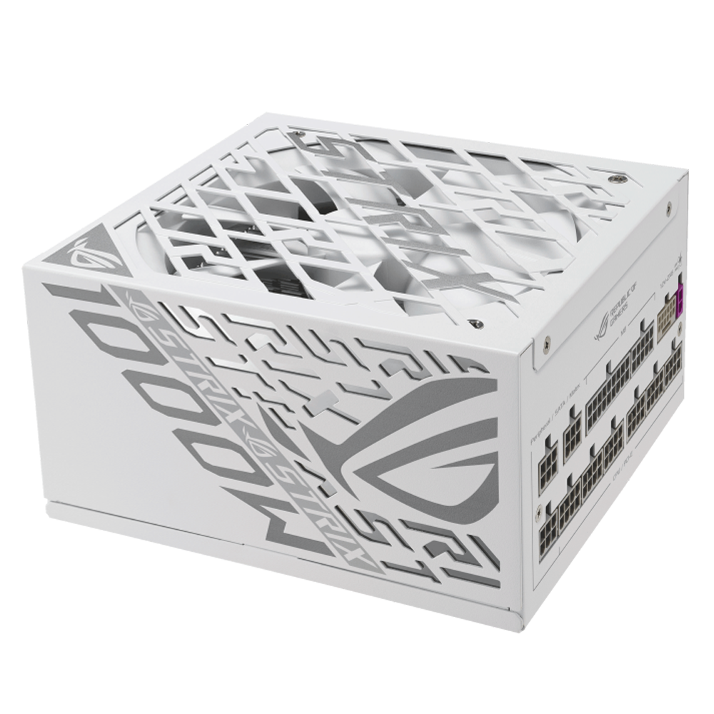 ASUS ROG STRIX 1000P ROG Equalizer 1000W 80+ Platinum ATX 3.1 Gen 5.1 Beyaz Full Modüler PSU